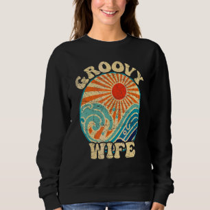 Groovy fru 70-tal Aestetisk nostalgi 1970-tal Retr T Shirt