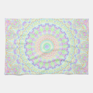 Groovy Funky Boho Hippie Rainbow Abstrakt Mandala Kökshandduk