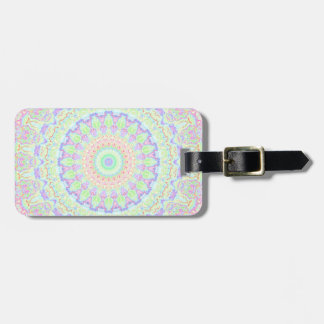 Groovy Funky Boho Hippie Regnbåge Abstrakt Mandala Bagagebricka