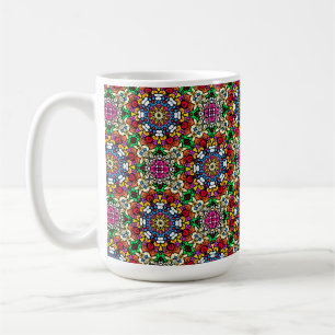 Groovy Funky Flower Power Kaffemugg