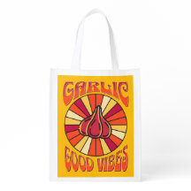 Groovy Garlic Good Vibes återanvändbar behållare
