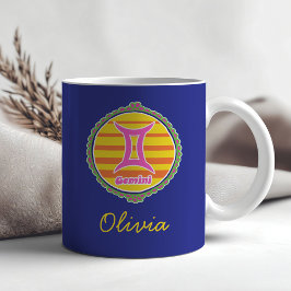 Groovy Gemini Anpassad Kaffemugg