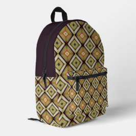 Groovy Geometriska Varma Nyanser