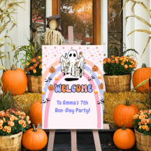 Groovy Ghost Bus eller godis Halloween Birthday