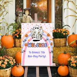 Groovy Ghost Bus eller godis Halloween Birthday