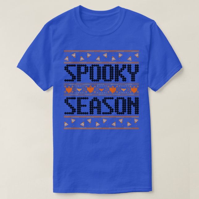 Groovy Ghost Spooky Season 851 T Shirt (Design framsida)