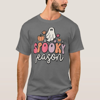 Groovy Ghost Spooky Season 866 T Shirt