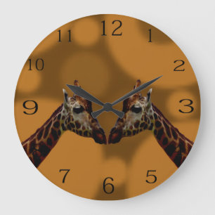 Groovy Giraffe A Go, Stor Klocka
