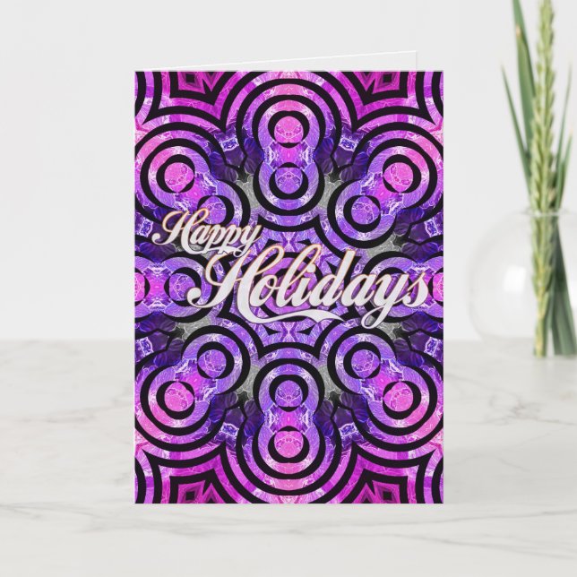Groovy Glad helg Card (Framsida)