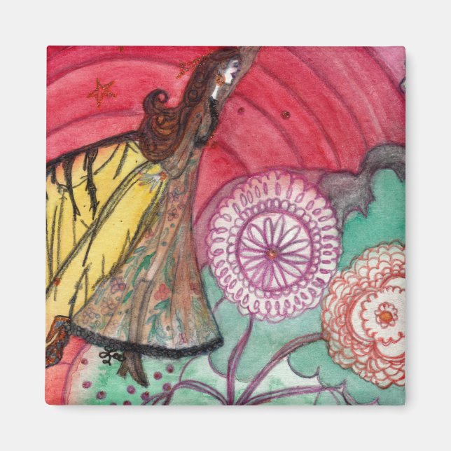 Groovy Gloria Magnet (Framsidan)