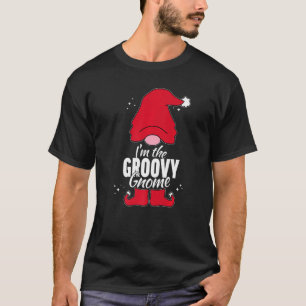 Groovy Gnome Matching Family Group jul Party T Shirt
