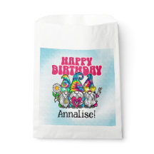 Groovy Gnomes Rainbow Tie Dye Födelsedagsfest