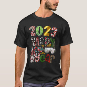 Groovy God jul, 2023 Gott nytt år T Shirt