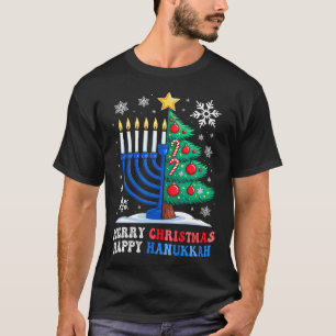 Groovy God Jul Chrismukkah Glad Jul Hanukkah T Shirt