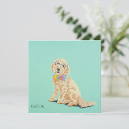 Groovy Goldendoodle Note Cards Tack Kort