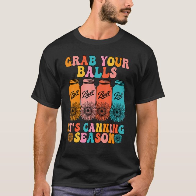 Groovy Grab din Bollar dess Roligt för kanningssäs T Shirt (Framsida)