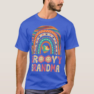 Groovy Grandma 60s Outfit 70s Theme Costume Rainbo T Shirt