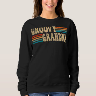 Groovy Grandma 70s Aesthetic Nostalgia 1970's Retr T Shirt