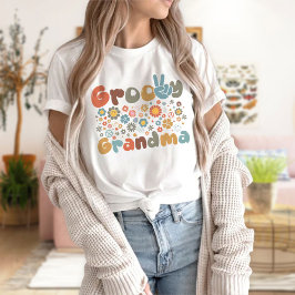 Groovy Grandma Shirt, Funny Grandma Squad T Shirt