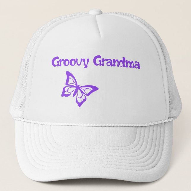 Groovy Grandma Truckerkeps (Framsida)
