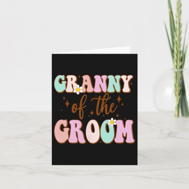 Groovy Granny of the Groom Möhippa from Gro Kort (Framsida)