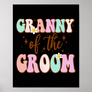 Groovy Granny of the Groom Möhippa from Gro Poster