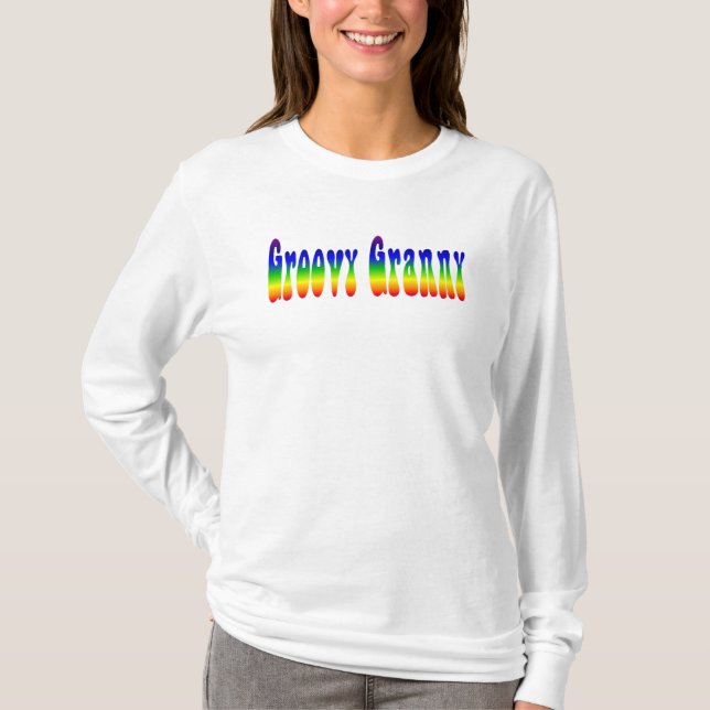 Groovy Granny! Tee Shirt (Framsida)
