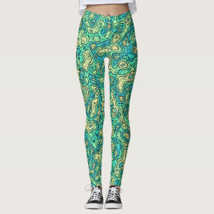 Groovy Grönt Leggings