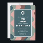 Groovy Grönt Vinkar stjärna av David Anpassningsba Inbjudningar<br><div class="desc">Perfekt-kort för att tillkännage ett bat mitzvah, pub mitzvah eller annat judiskt firande! Hand skapade konst åt dig med hantering på baksidan! FULLT ANPASSADE! Klicka på "Anpassa" ovan om du vill redigera texten. Klicka på "Redigera med design verktyg" om du vill justera typsnitt, färg och placeringar och ta bort baksidans...</div>