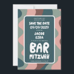 Groovy Grönt Vinkarare Anpassningsbar Fladdermus P Spara Datumet<br><div class="desc">Perfekt-kort för att meddela ett pub eller bat mitzvah eller annat judiskt firande och be gästerna att spara datumet! Hand skapade konst åt dig med handtag på framsidan och baksidan! (kolla om det finns alternativ för PUB/FLADDERMUS eller DM) FULLY-ANPASSADE! Klicka på "Anpassa" ovan om du vill redigera texten. Klicka på...</div>