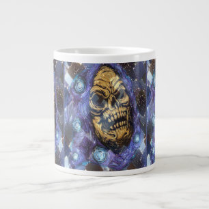 groovy gyllene dödskalle jumbo mugg