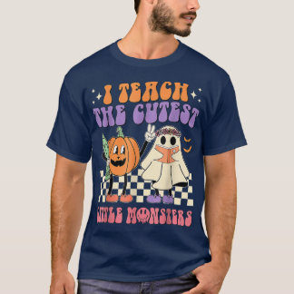 Groovy Halloween tar hand om den nästaste lilla mo T Shirt