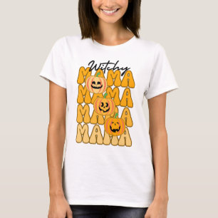 Groovy Halloween Witchy Mamma lustig halloween T Shirt