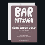 Groovy Handlettering Anpassningsbar Pub Mitzvah Bu Inbjudningar<br><div class="desc">Perfekt kort för att tillkännage en pub mitzvah! Hand skapade konst åt dig med handtag på framsidan och baksidan! FULLT ANPASSADE! Klicka på "Anpassa" ovan om du vill redigera texten. Klicka på "Redigera med design verktyg" om du vill justera typsnitt, färg och placeringar och ta bort baksidans design om du...</div>