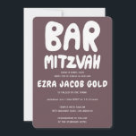 Groovy Handlettering Anpassningsbar Pub Mitzvah Bu Inbjudningar<br><div class="desc">Perfekt kort för att tillkännage en pub mitzvah! Hand skapade konst åt dig med handtag på framsidan och baksidan! FULLT ANPASSADE! Klicka på "Anpassa" ovan om du vill redigera texten. Klicka på "Redigera med design verktyg" om du vill justera typsnitt, färg och placeringar och ta bort baksidans design om du...</div>