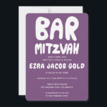 Groovy Handlettering Anpassningsbar Pub Mitzvah Li Inbjudningar<br><div class="desc">Perfekt kort för att tillkännage en pub mitzvah! Hand skapade konst åt dig med handtag på framsidan och baksidan! FULLT ANPASSADE! Klicka på "Anpassa" ovan om du vill redigera texten. Klicka på "Redigera med design verktyg" om du vill justera typsnitt, färg och placeringar och ta bort baksidans design om du...</div>