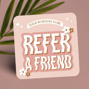 Groovy hänvisar ett Friend-Trendig Retro Beauty Sa Rabattkort