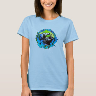 Groovy Hawaiian Surfer 1960's Retro Graphic Tee