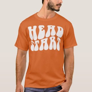 Groovy Head Start Back to school Tidigt Childness T Shirt