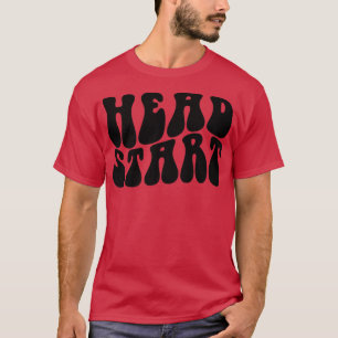 Groovy Head Start Back to school Tidigt Childness T Shirt