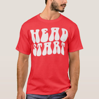 Groovy Head Start Back to school Tidigt Childness  T Shirt