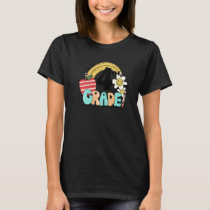 Groovy Hello 4:e klass lärare Student Tillbaka T Shirt