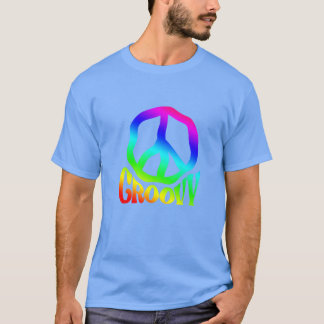 Groovy Hippie 60-70-80-tals present T Shirt