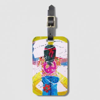 Groovy Hippie Fredstecken Bagagebricka