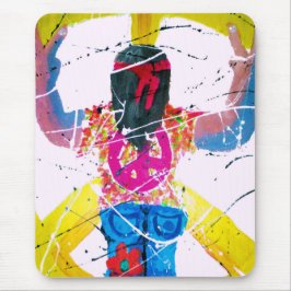 Groovy Hippie Fredstecken Musmatta