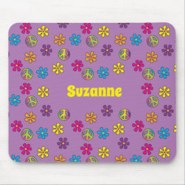 Groovy Hippie Peace and Flower Shower Musmatta