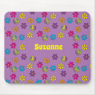 Groovy Hippie Peace and Flower Shower Musmatta
