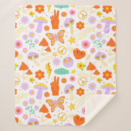 Groovy Hippie Trippy Retro Flower Funky Vibes