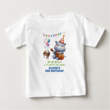"Groovy Hippo Birthday Bash Bonanza!" Inbjudan
