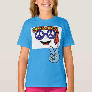 Groovy hippy peace shirt tee shirt